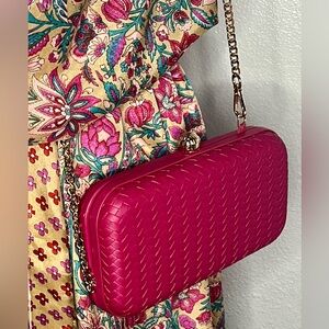 Elegant Pink Clutch Bag